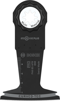 Hoja multiherramienta Bosch PRO PAII 65 APB para múltiples materiales.